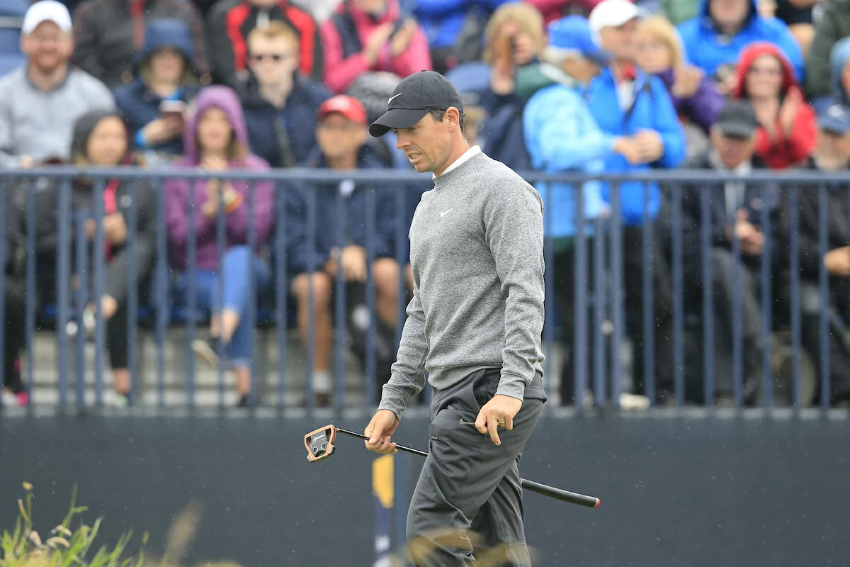 148th Open Championship Rory McIlroy en la segunda ronda en Royal Portrush. © Golffile | Eoin Clarke