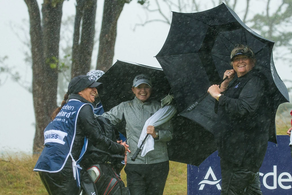 Laura Davies durante la segunda jornada del Ladies Scottish Open. © Tristan Jones