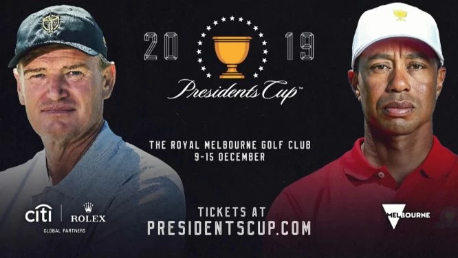 Cartel promocional de la Presidents Cup