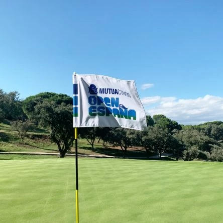 Bandera del torneo © Mutuactivos Open de España