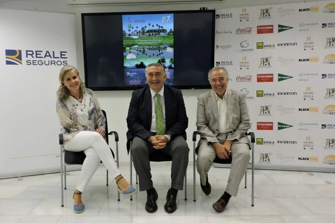 Presentación del VIII Campeonato de Golf de los Periodistas Deportivos de Andalucía Trofeo REALE Seguros.