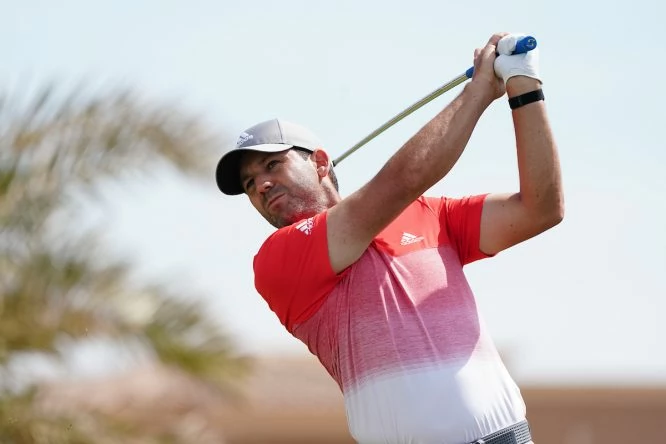 Sergio García esta semana en el Saudi International. © Golffile | Thos Caffrey