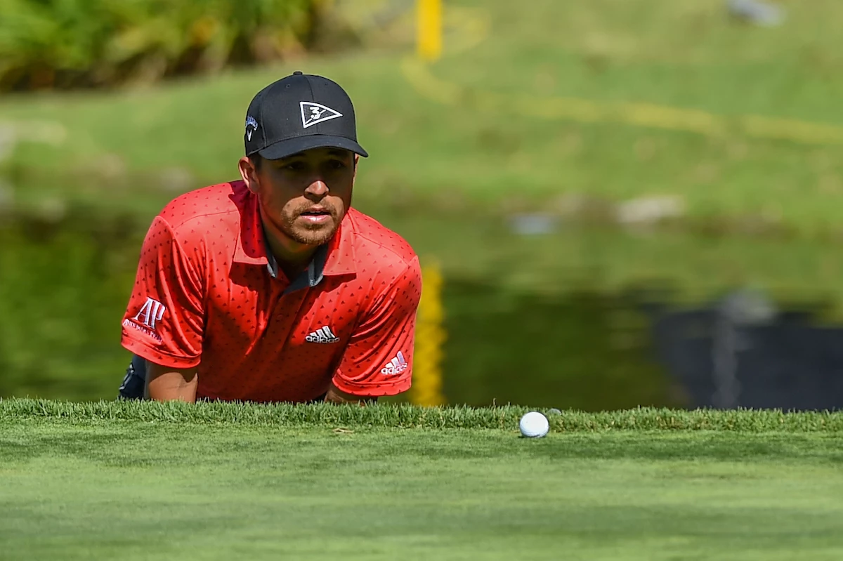 Xander Schauffele en la primera jornada en México. © Golffile | Ken Murray