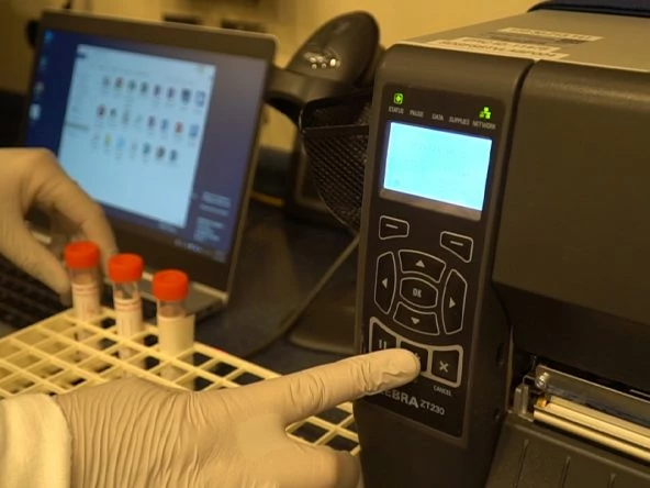 Test PCR de Sanford Health © Sanford Health