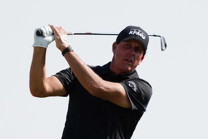 Phil Mickelson. © Golffile | Thos Caffrey