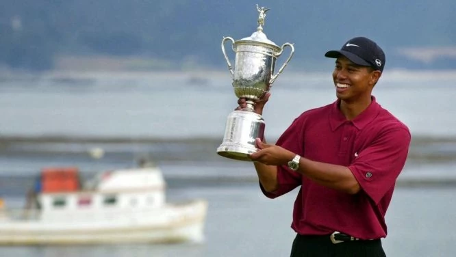 Tiger Woods, en el US Open del año 2000