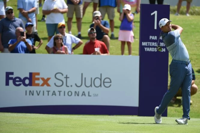 Sergio García en el WGC FedEx St. Jude Invitational 2019. © Golffile | Ken Murray