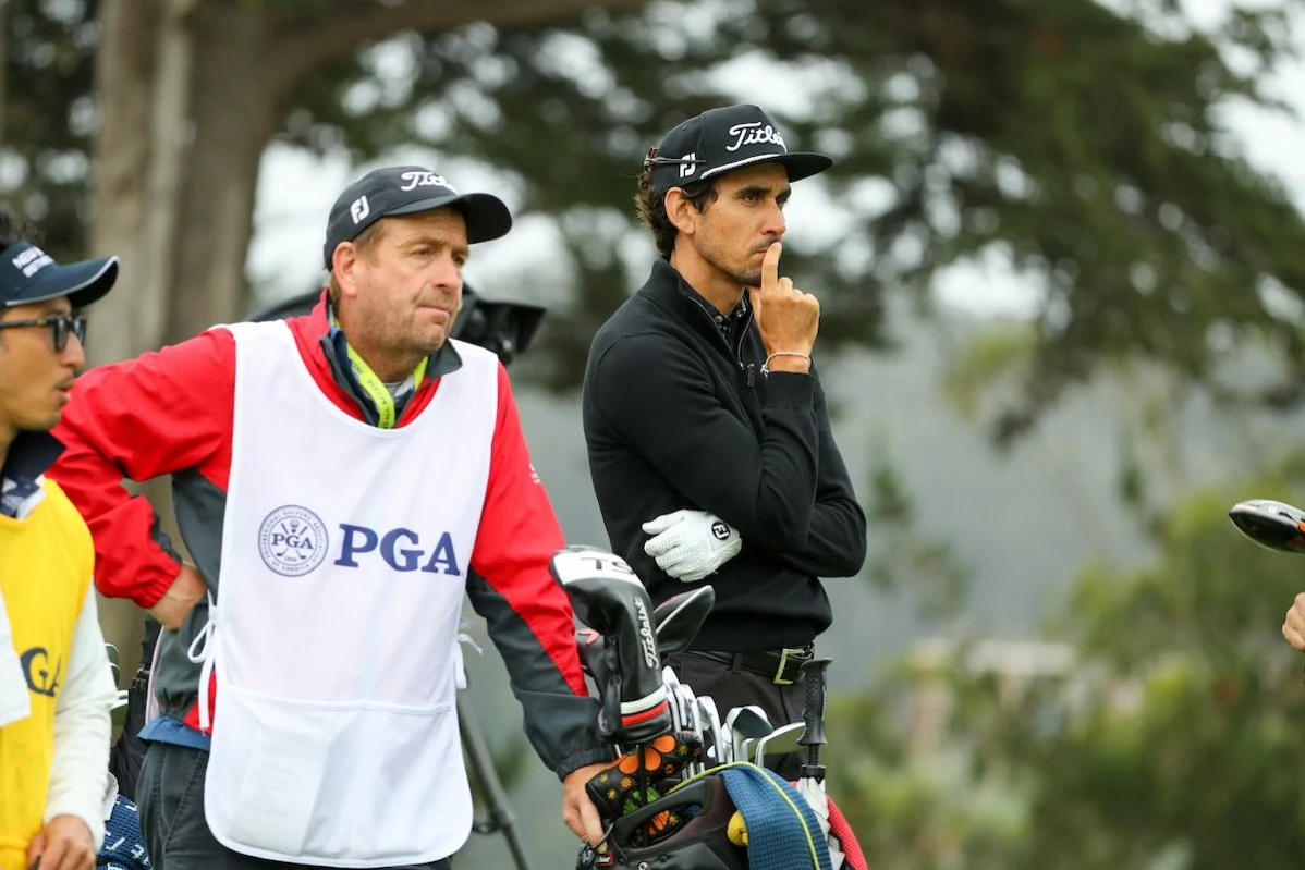 Rafa Cabrera Bello durante la jornada del jueves del PGA Championship 2020. © Golffile | Scott Halleran