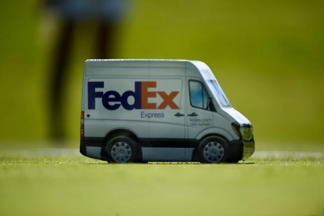 Marca de los tees en el WGC FedEx St. Jude Invitational © Golffile | Ken Murray