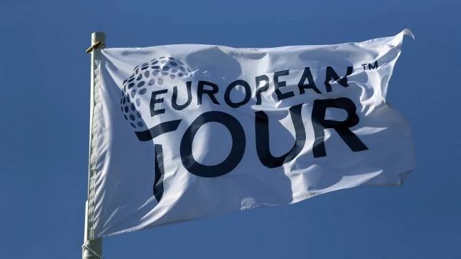Bandera del European Tour. © European Tour