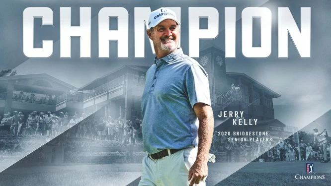 Jerry Kelly, ganador del Senior Players © PGA Tour Champions