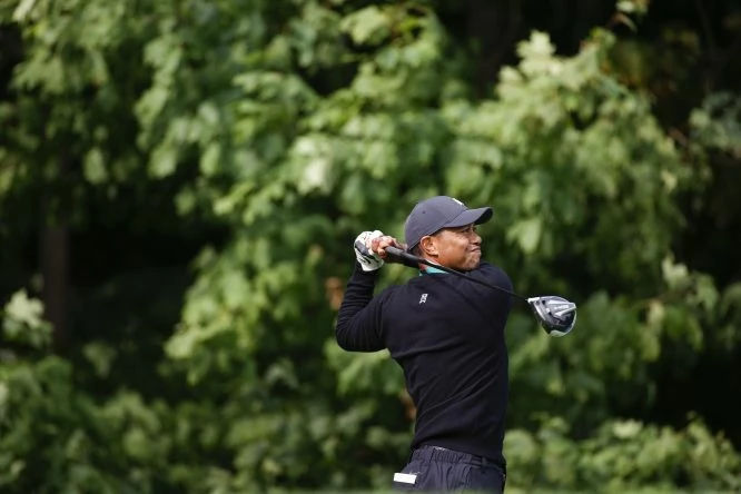 Tiger Woods, en Winged Foot © USGA/Simon Bruty
