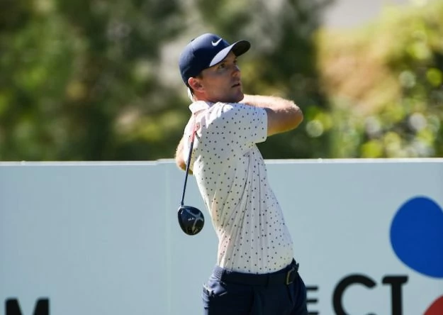 Russell Henley en la tercera ronda en Shadow Creek. © Golffile | Ken Murray