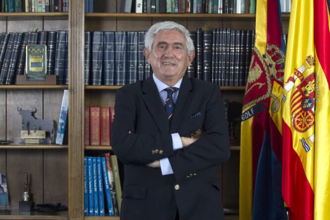 Gonzaga Escauriaza, Presidente de la Real Federación Española de Golf.
