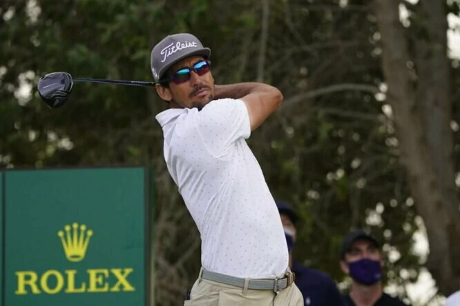 Rafa Cabrera Bello la semana pasada en el Abu Dhabi Golf Club. © Golffile | Eoin Clarke
