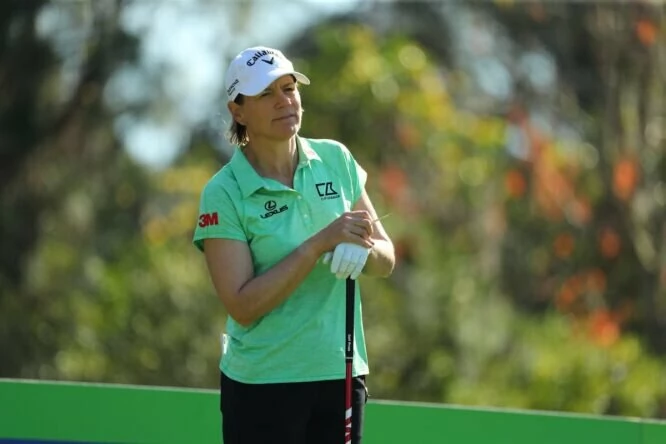 Annika Sorenstam, en el torneo de campeonas © Golffile | Fran Caffrey