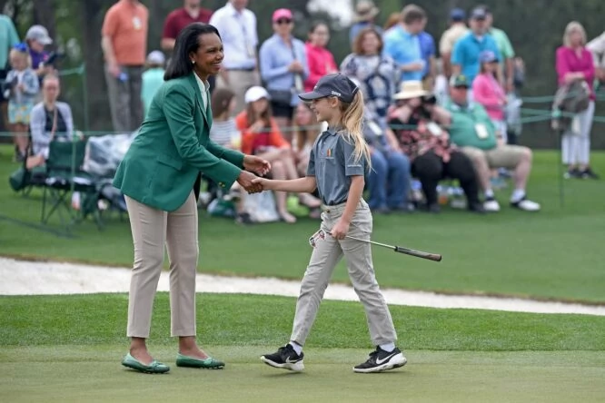 Condoleezza Rice, en un evento en Augusta © The Masters