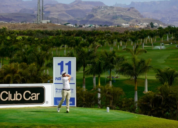 Alejandro del Rey durante la semana del Gran Canaria Lopesan Open. © Golffile | Oisín Keniry