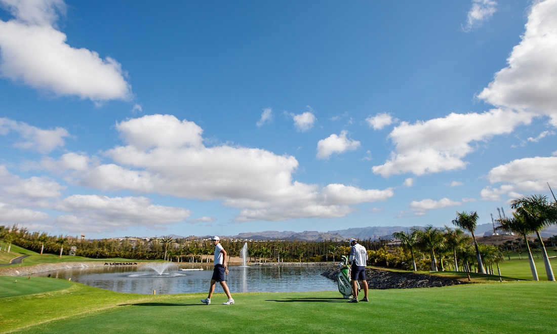 Vista de Meloneras Golf durante el Pro-Am del Gran Canaria Lopesan Open. © Golffile | Oisín Keniry