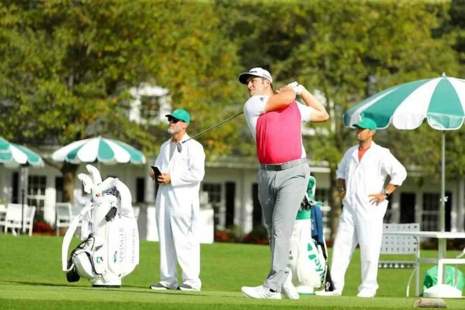 Jon Rahm en el Masters de Augusta 2020. © Golffile | Scott Halleran