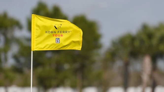 Bandera en el Korn Ferry Tour © PGA Tour