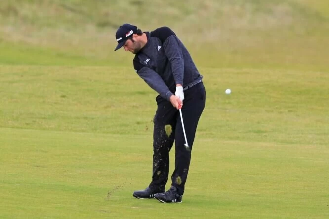 Jon Rahm, en un torneo en Escocia © Golffile | Thos Caffrey