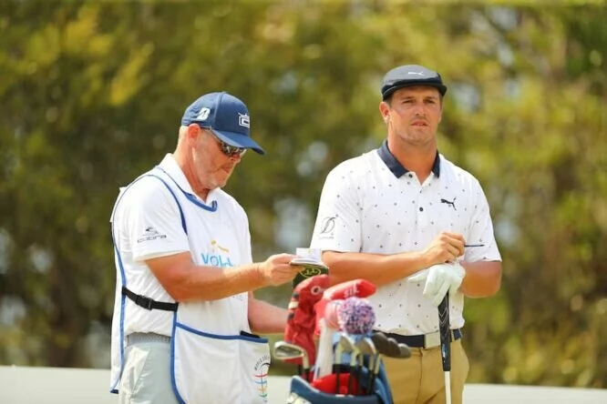 Chris Tucker y Bryson DeChambeau © Golffile | Scott Halleran