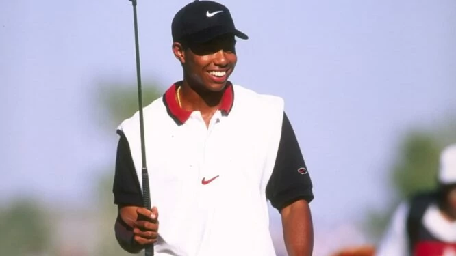 Tiger Woods, el día de su primera victoria en el PGA Tour
