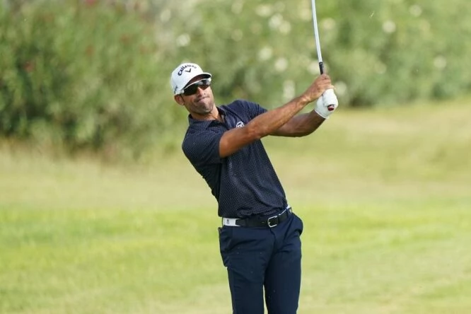 Álvaro Quirós durante el Portugal Masters 2020. © Golffile | Phil Inglis
