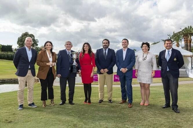 Presentación del Andalucía Costa del Sol Open de España 2021 en Los Naranjos Golf Club.