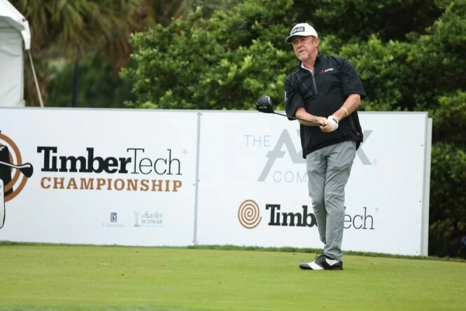 Jiménez, en el TimberTech Championship © Golffile | Scott Halleran