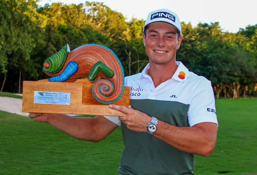 Viktor Hovland, ganador en Mayakoba © PGA Tour Viktor Hovland, ganador en Mayakoba © PGA Tour