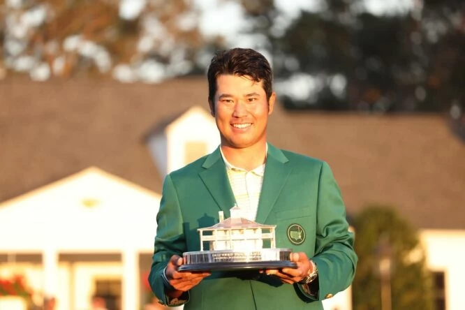 Hideki Matsuyama, ganador del Masters 2021 © Golffile | Scott Halleran