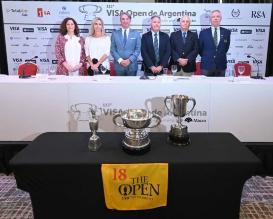 Presentación oficial de la edición 115 del VISA Open de Argentina presentado por Macro.