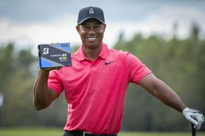 Tiger Woods, imagen de Bridgestone