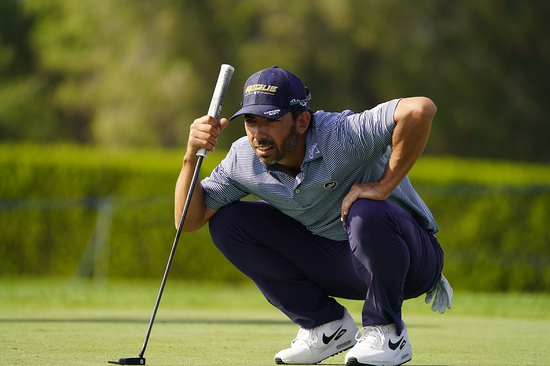 Pablo Larrazábal en la jornada del viernes en Dubai. © Golffile | Eoin Clarke