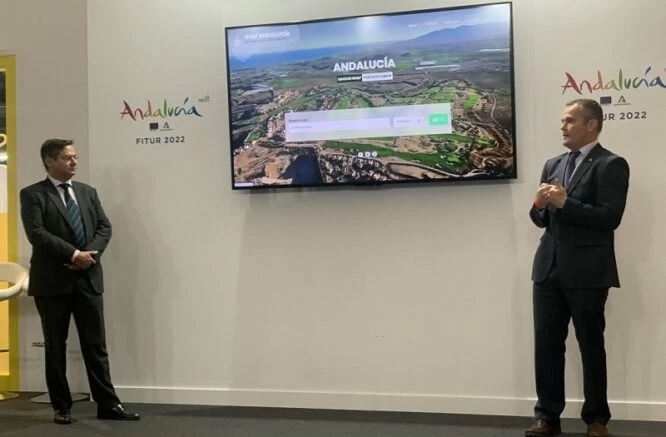 Presentación de 'Andalucía Golf Hub' en Fitur.