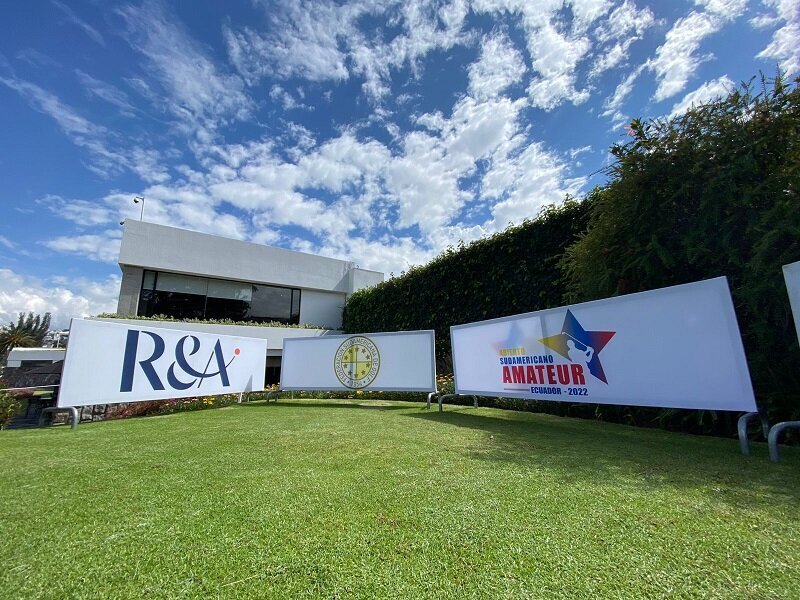 Los mejores aficionados de la región se reúnen en el Quito Tenis y Golf Club de Ecuador.