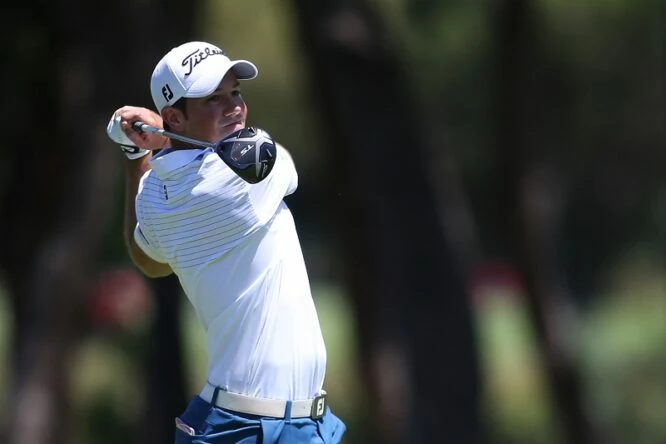 Rhys Enoch of Wales during the ProAm ahead of the Cape Town Open held at Royal Cape Golf Club in Cape Town, South Africa on 4 February 2020. Photo by Shaun Roy/Sunshine Tour