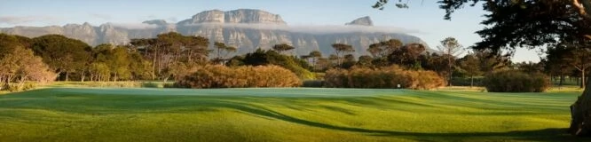 Vista del Royal Cape Golf Club, una de las dos sedes esta semana del Bain's Whisky Cape Town Open. © Royal Cape GC
