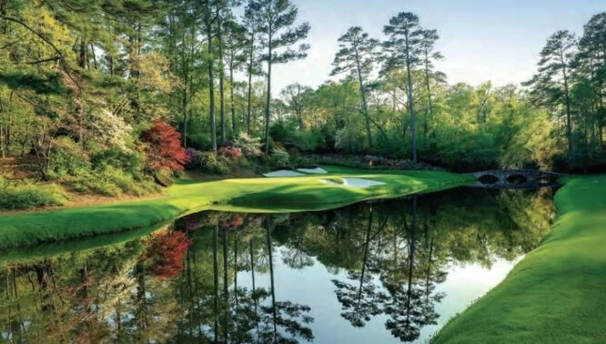 Amen Corner is widely celebrated because of the imposing shots these three holes present, such as those into the 12th green.