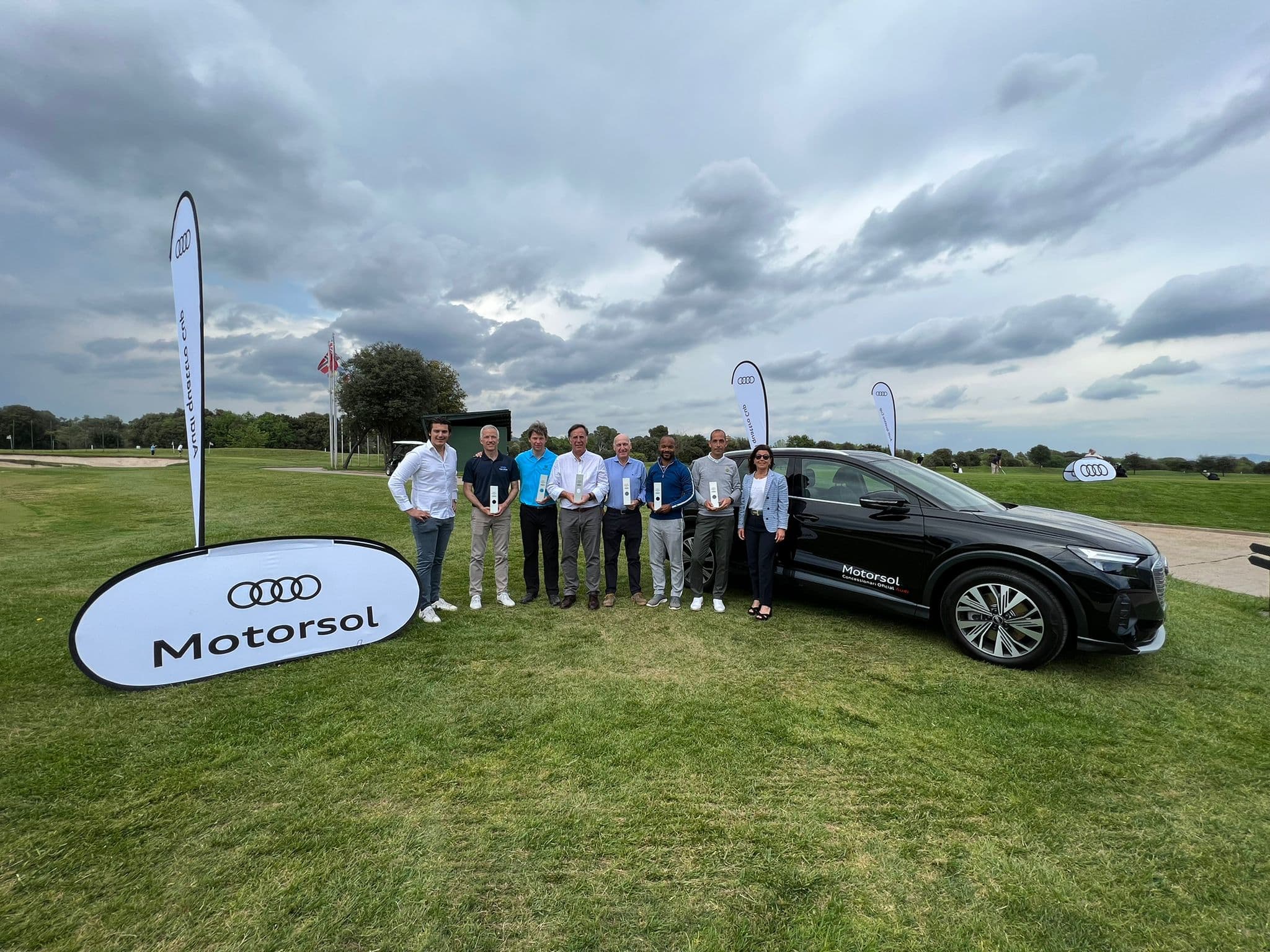 Ganadores del Audi quattro Cup 2022 en el Real Club de Golf El Prat