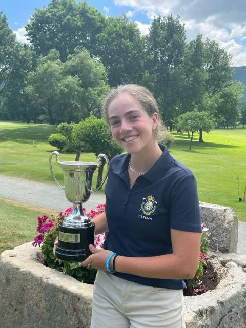Paula Martín, ganadora del Campeonato de España Individual Femenino 2022. Paula Martín, ganadora del Campeonato de España Individual Femenino 2022.