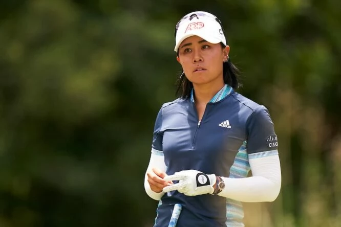 Danielle Kang, ayer en el US Women's Open © Golffile | Mateo Villalba