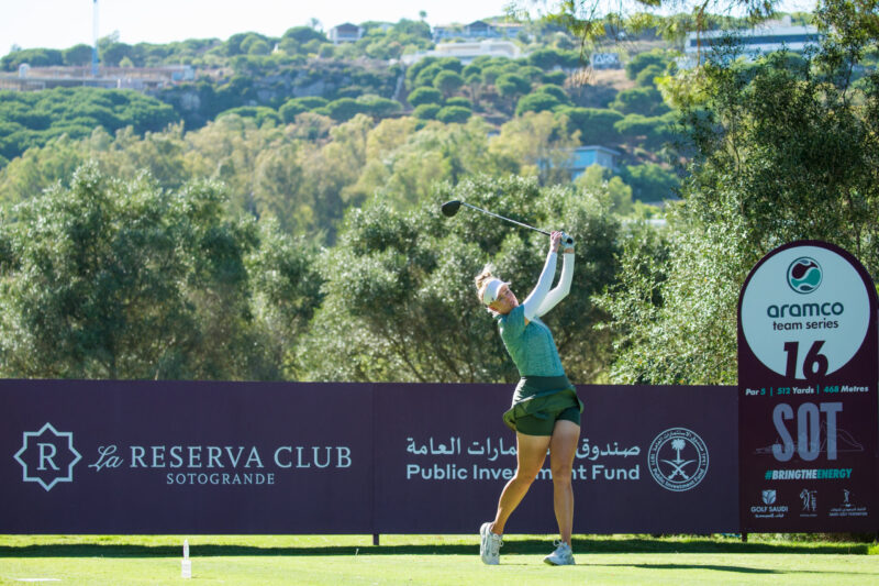 A chance to team up with the pros at the stunning La Reserva Club.