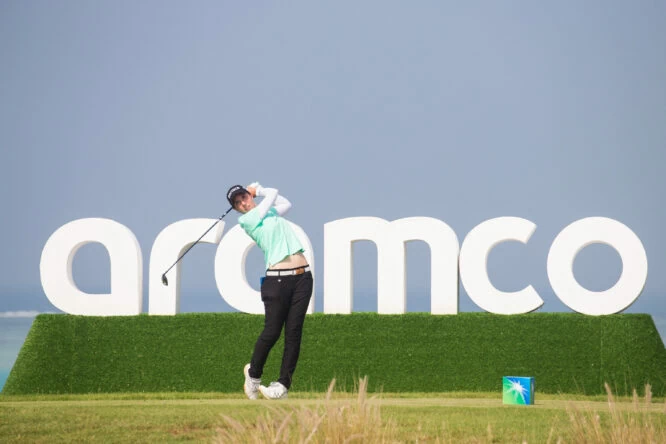 Carlota Ciganda will lead the Spanish players competing at the Aramco Team Series Sotogrande.