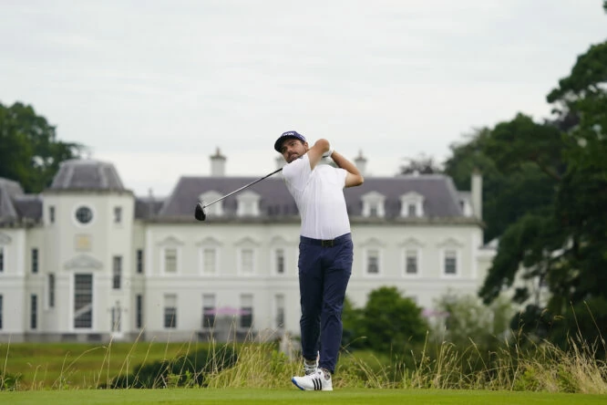Alejandro del Rey esta semana en el Irish Challenge. © Golffile | Thos Caffrey