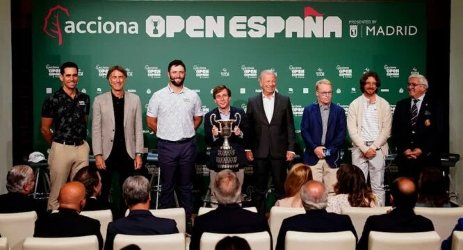 Presentación del Acciona Open de España presented by Madrid