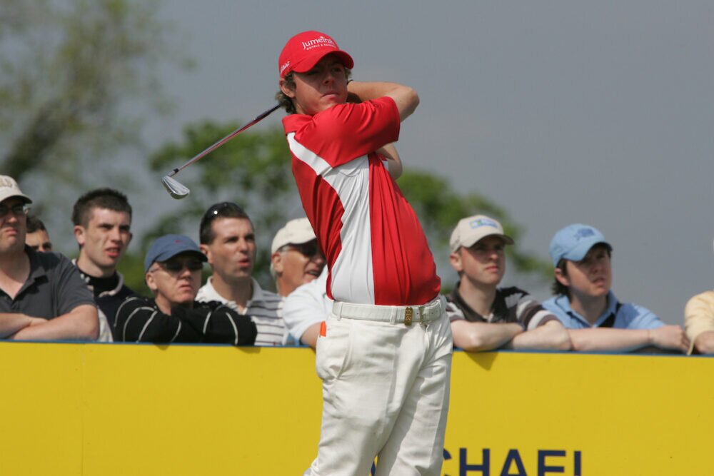Rory McIlroy en su primer año completo como profesional (2008). © Golffile | Eoin Clarke