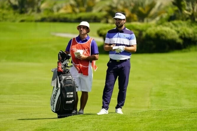 Antoine Rozner esta semana en el AfrAsia Bank Mauritius Open. © Golffile | Eoin Clarke